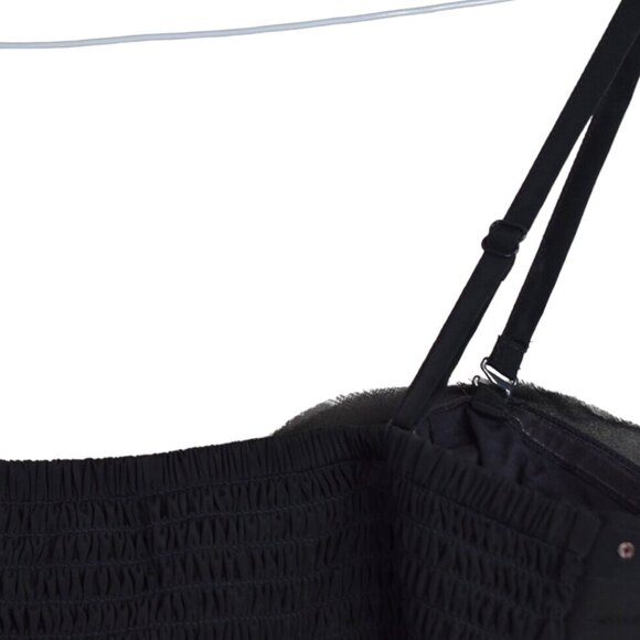 American Eagle Dress 8 Womens Sequin Strappy Gray Mini Stretch Polyester Party - Picture 9 of 9